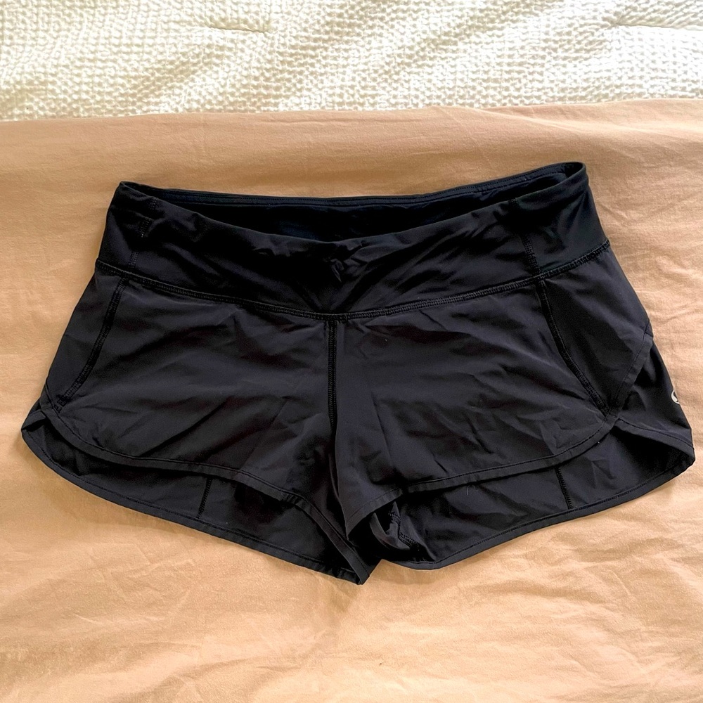 Lululemon Running Shorts - Size 4, Black